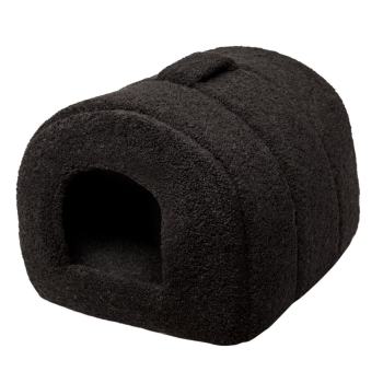 Teddy Nest Katzenbett - Schwarz - 37 x 48 x 30 cm